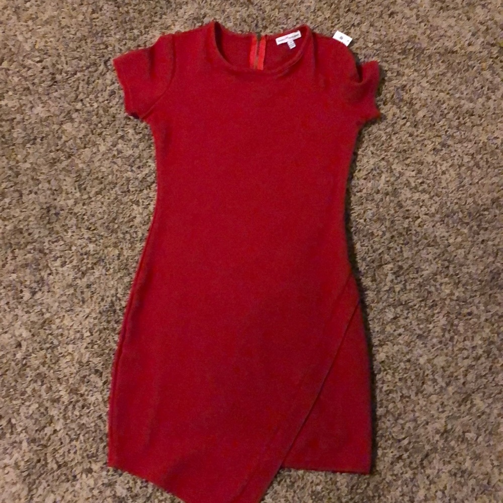Red dainty hooligan dress size small